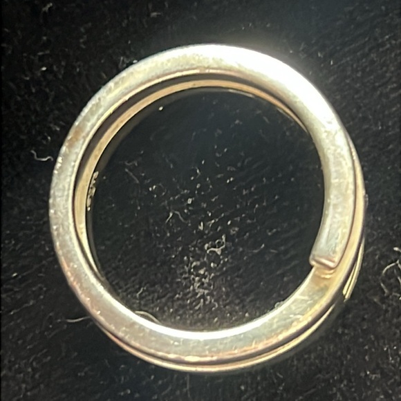 GUCCI STERLING SILVER WRAP ROUND RING SIZE 55 or 7 logo Auth. Unisex snake - Picture 5 of 10